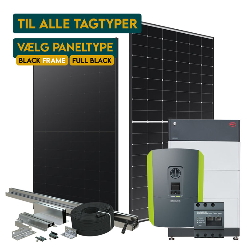 6 -10 Kw Kostal Solcelleanlæg med Batteri by NexaVolt Energy Solutions