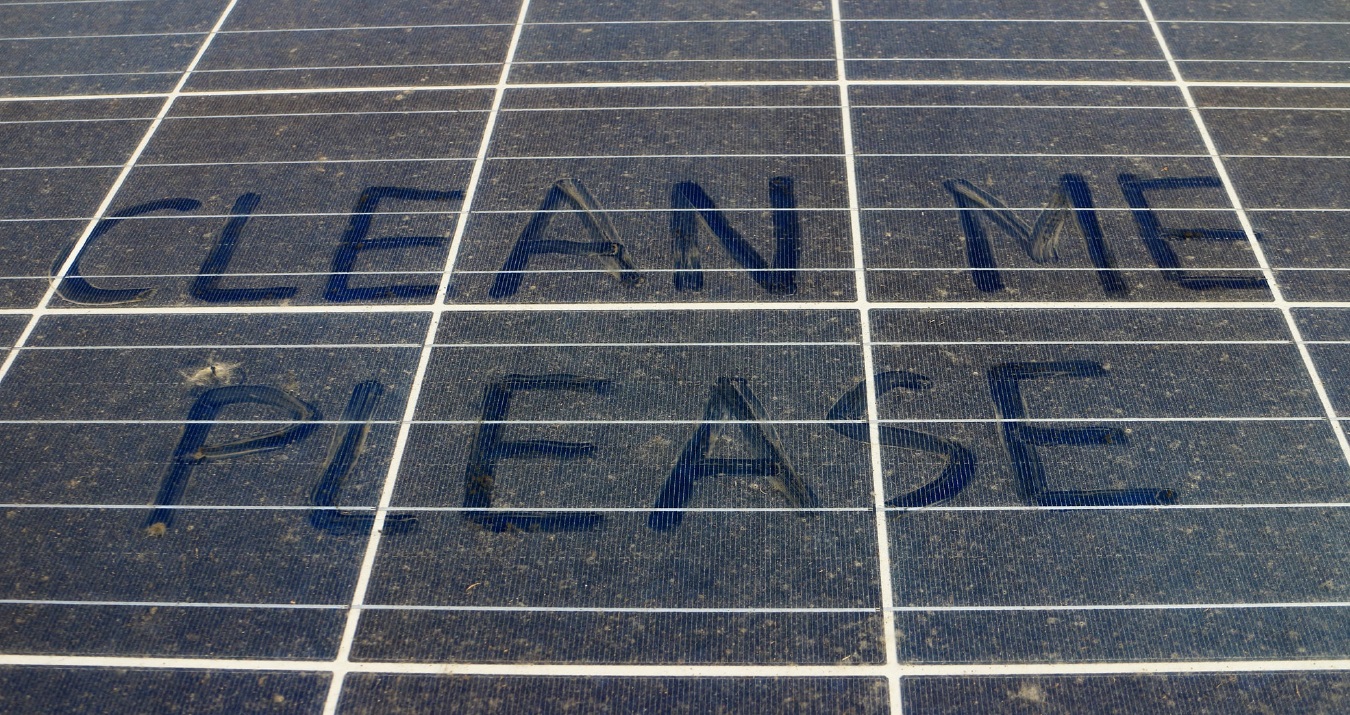 SolarPanel Maintenance & Cleaning Service from NexaVolt Energy Service Clean-me-solar-panal