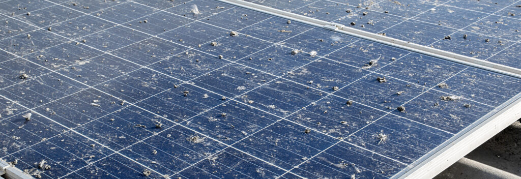 Dirty Solar Cells use on SolarPanel Maintenance & Cleaning Service by Nexavolt energy service page page